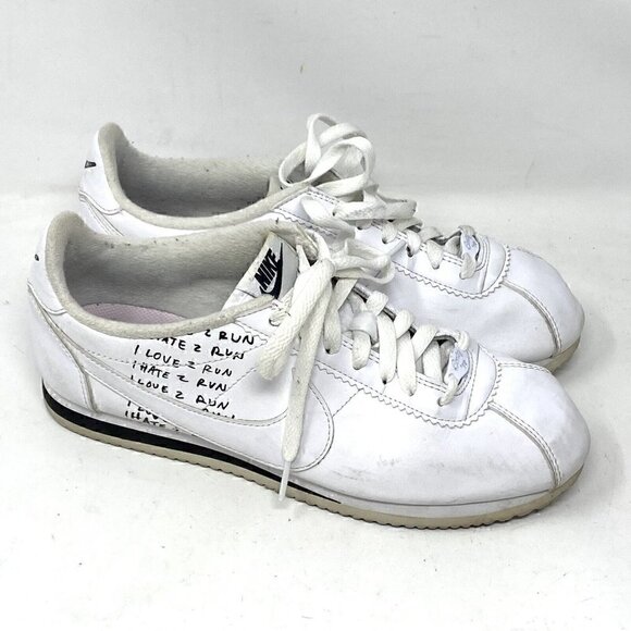 Nike Other - Nike Cortez x Nathan Bell White Sneakers Mens Size 8